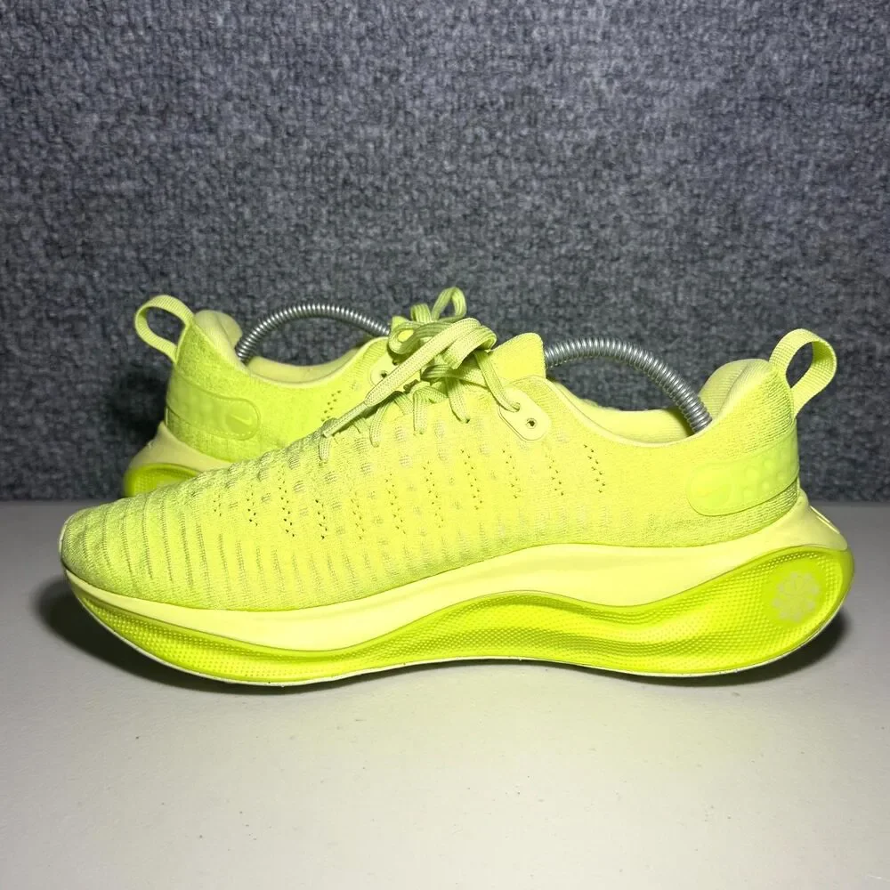 Nike Infinity RN 4 Sneakers Vibrant Volt Lace Up Road Running Shoes Mens Sz 10.5